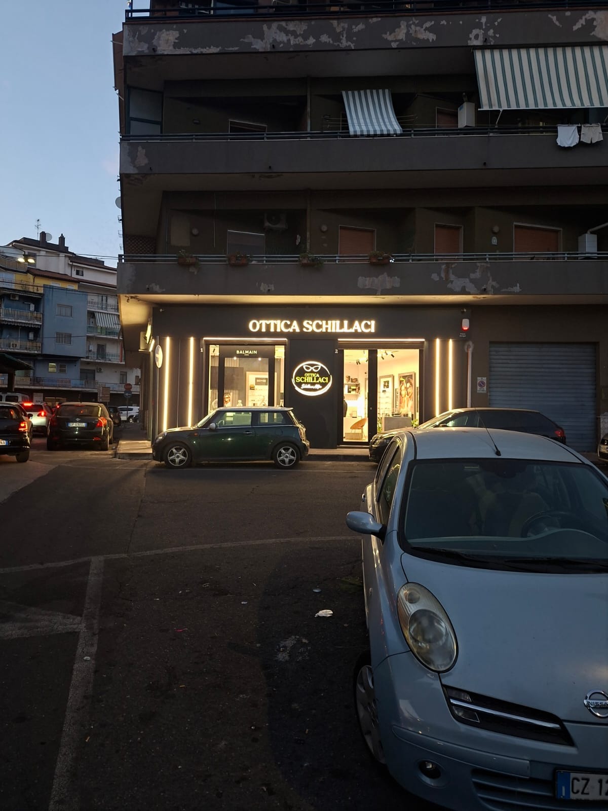 Ottica Schillaci — Retail · Facciata coordinata